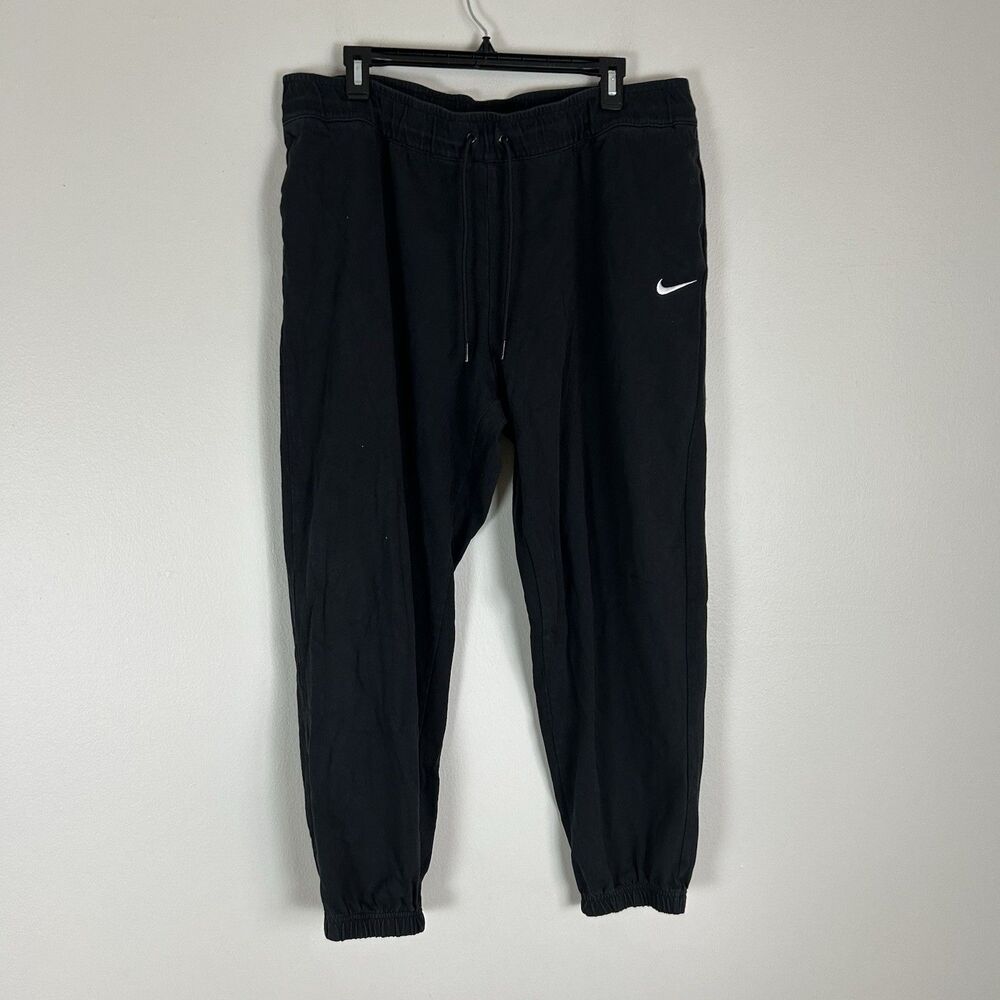 Nike Mens Sportswear Club Fleece Sweatpants Black Baggy Joggers Size L Pants
